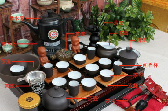 功夫茶具28件的名稱，功夫<a href=http://www.qxesq.com/chaju/ target=_blank class=infotextkey>茶具套裝</a>介紹